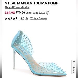 Steve Madden Tolima Pump Blue